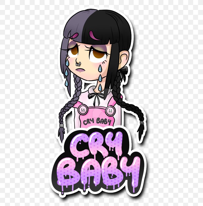 Fan Art Cry Baby Drawing, PNG, 480x833px, Watercolor, Cartoon, Flower, Frame, Heart Download Free