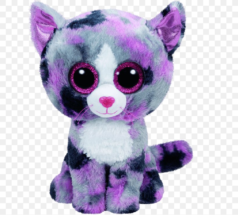 Ty Inc. Pink Cat Stuffed Animals & Cuddly Toys Beanie Babies, PNG, 650x741px, Watercolor, Cartoon, Flower, Frame, Heart Download Free