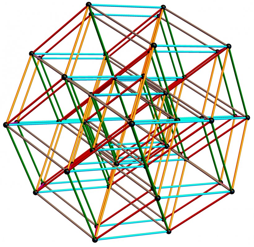 6-cube Hypercube Quasicrystal Rhombic Triacontahedron, PNG, 1376x1342px, Hypercube, Area, Coxeter Group, Cube, Dimension Download Free