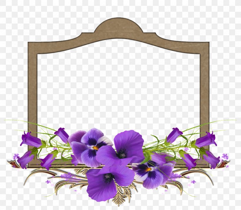 Floral Design African Violets Flower Picture Frames, PNG, 1024x892px, Floral Design, African Violets, Artificial Flower, Birth Flower, Borders And Frames Download Free