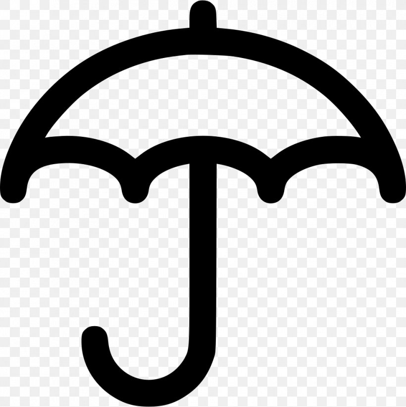 Rain Umbrella Clip Art, PNG, 980x982px, Rain, Black And White, Cloud, Degree Symbol, Risk Download Free