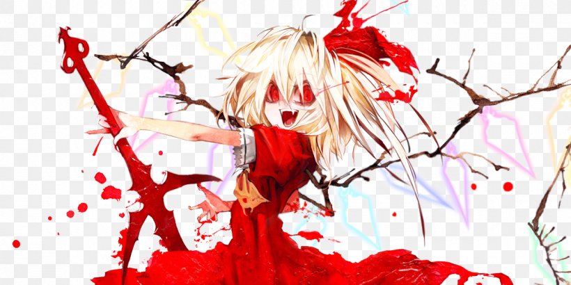 The Embodiment Of Scarlet Devil Sakuya Izayoi Team Shanghai Alice Alice Margatroid Cirno, PNG, 1200x600px, Watercolor, Cartoon, Flower, Frame, Heart Download Free