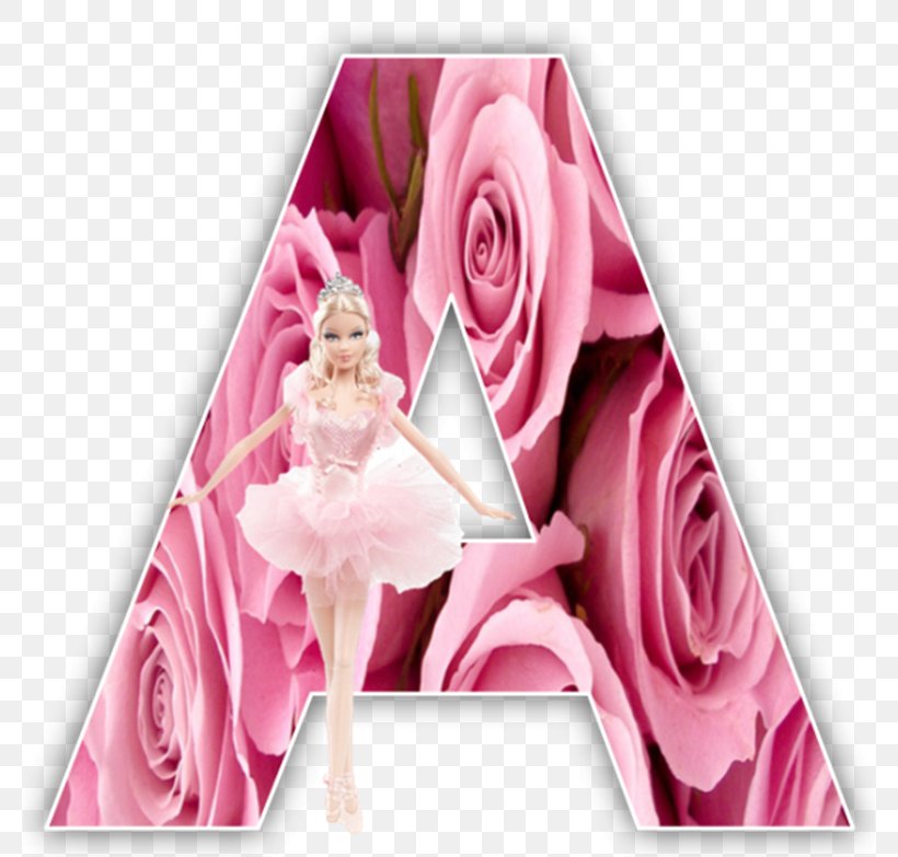 Barbie Letter English Alphabet Garden Roses, PNG, 778x783px, Barbie, Alphabet, Barbie Princess Charm School, Barbie The Princess The Popstar, Birthday Download Free