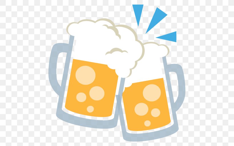 Beer Glasses Cocktail Emoji Alcoholic Drink, PNG, 512x512px, Beer, Alcoholic Drink, Bar, Beer Glasses, Beer Stein Download Free