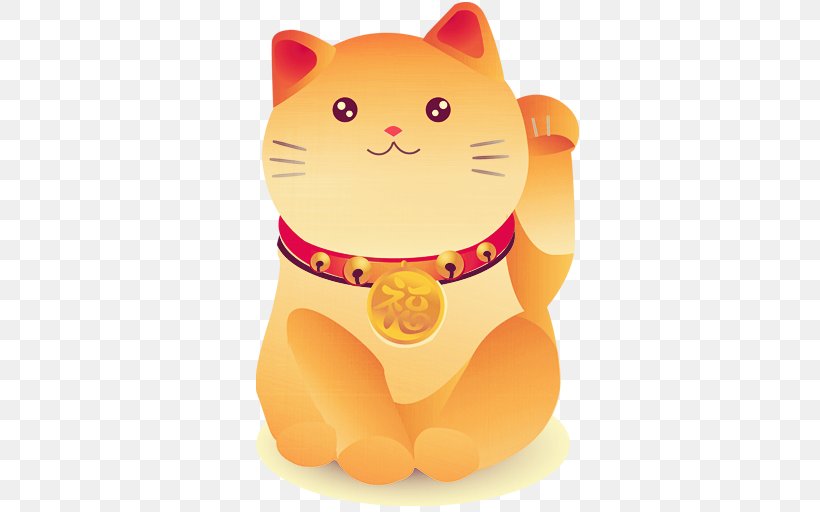 Cat Maneki-neko Chinese New Year Icon, PNG, 512x512px, Cat, Apple, Carnivoran, Cat Like Mammal, Chinese New Year Download Free