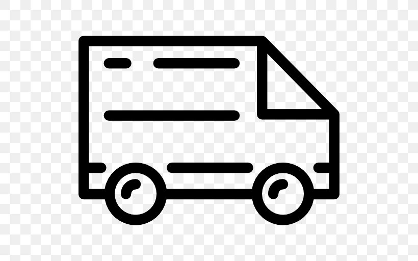 Delivery Truck, PNG, 512x512px, Transport, Area, Black And White, Brand, Fleet Management Download Free