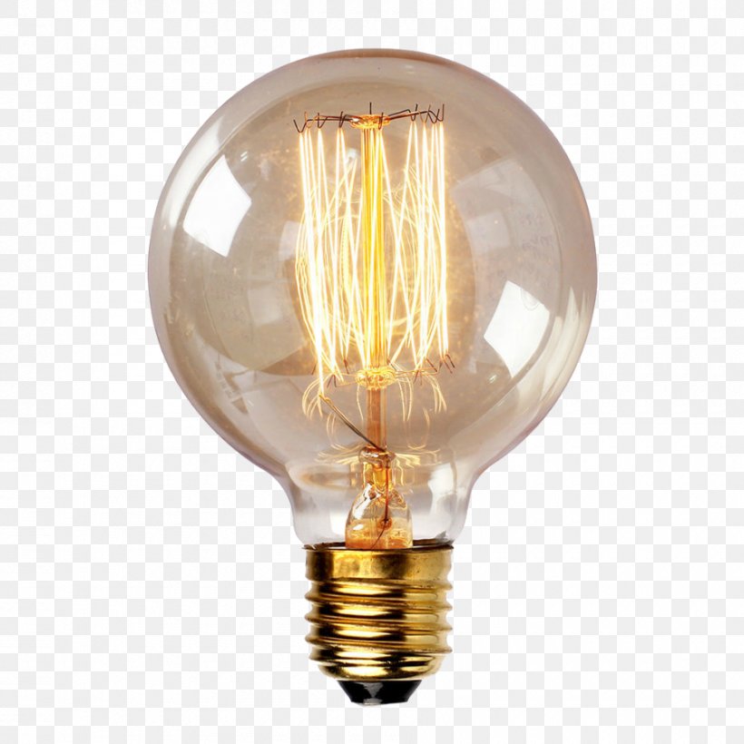 Edison Light Bulb Incandescent Light Bulb Lamp Electrical Filament, PNG, 900x900px, Light, Brass, Color Temperature, Edison Light Bulb, Edison Screw Download Free