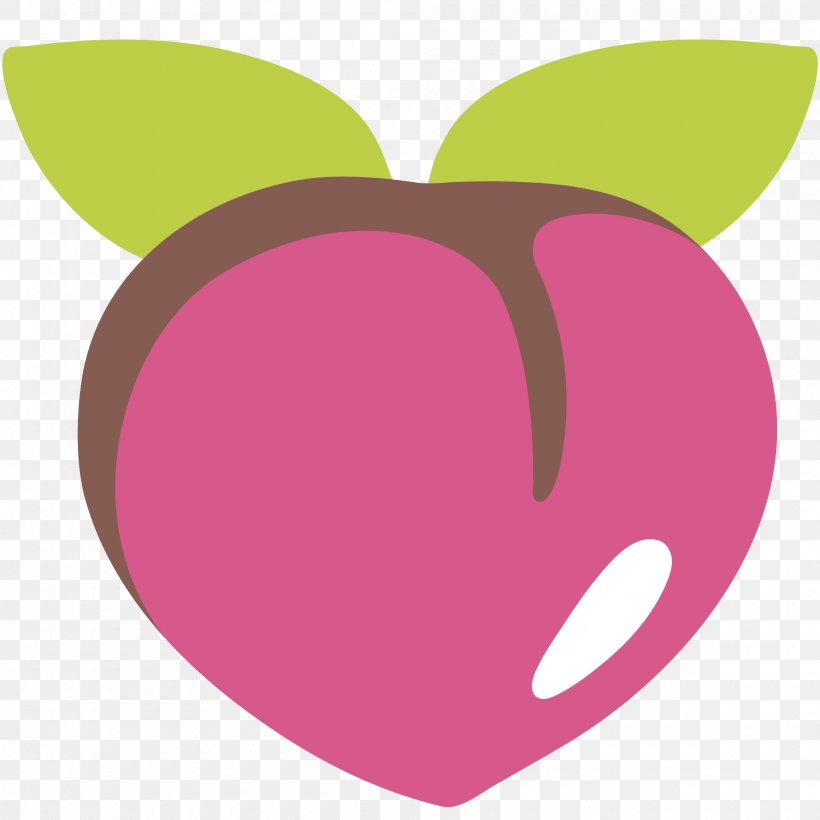 Emojipedia Peach Symbol Unicode, PNG, 2000x2000px, Emoji, Emojipedia, Flower, Food, Fruit Download Free