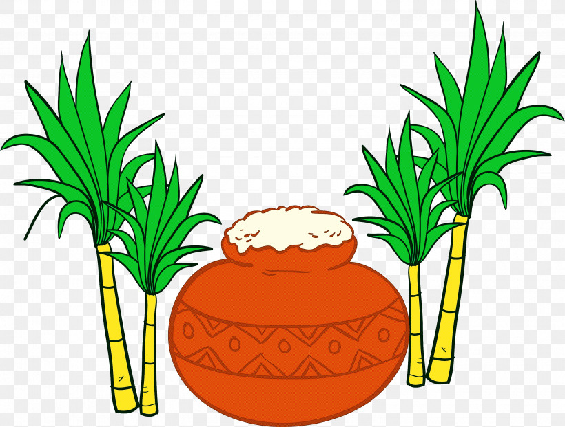 Pongal, PNG, 2990x2265px, Pongal, Drawing, Logo, Makar Sankranti, Sugar Download Free