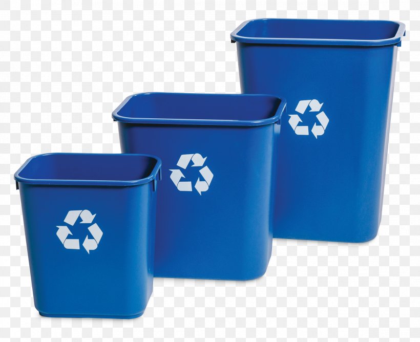 Recycling Bin Plastic Rubbish Bins & Waste Paper Baskets, PNG, 2336x1903px, Recycling Bin, Blue, Cobalt Blue, Plastic, Recycling Download Free