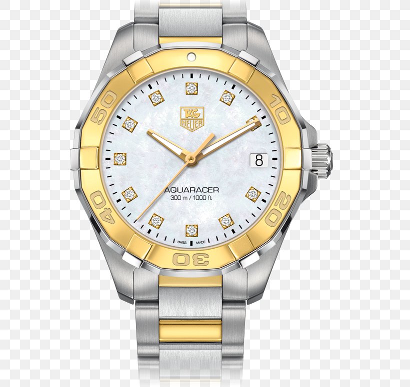 TAG Heuer Aquaracer Jewellery Watch Diamond, PNG, 775x775px, Tag Heuer Aquaracer, Automatic Watch, Ben Bridge Jeweler, Bezel, Brand Download Free