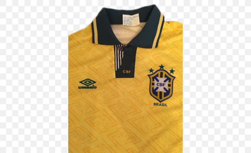 Brazilian Constitutional Referendum, 1993 T-shirt Brazil National Football Team Sleeve, PNG, 500x500px, Brazil, Brand, Brazil National Football Team, Clothing, Collar Download Free