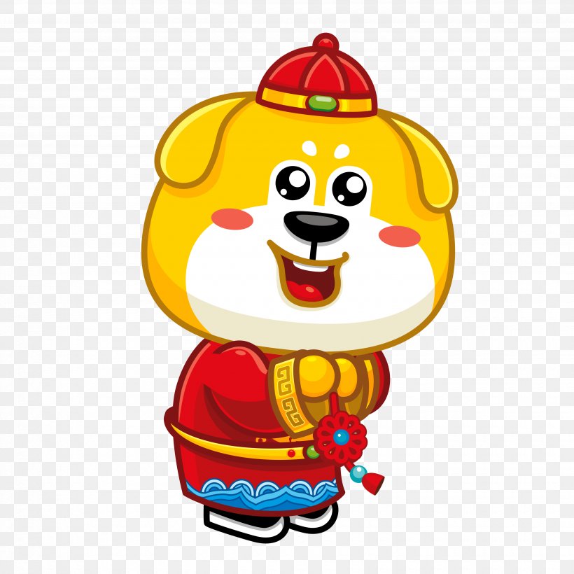 Chinese New Year Bainian Dog 闹新年 Lunar New Year, PNG, 3500x3500px, Chinese New Year, Bainian, Chinese Zodiac, Culture, Dog Download Free