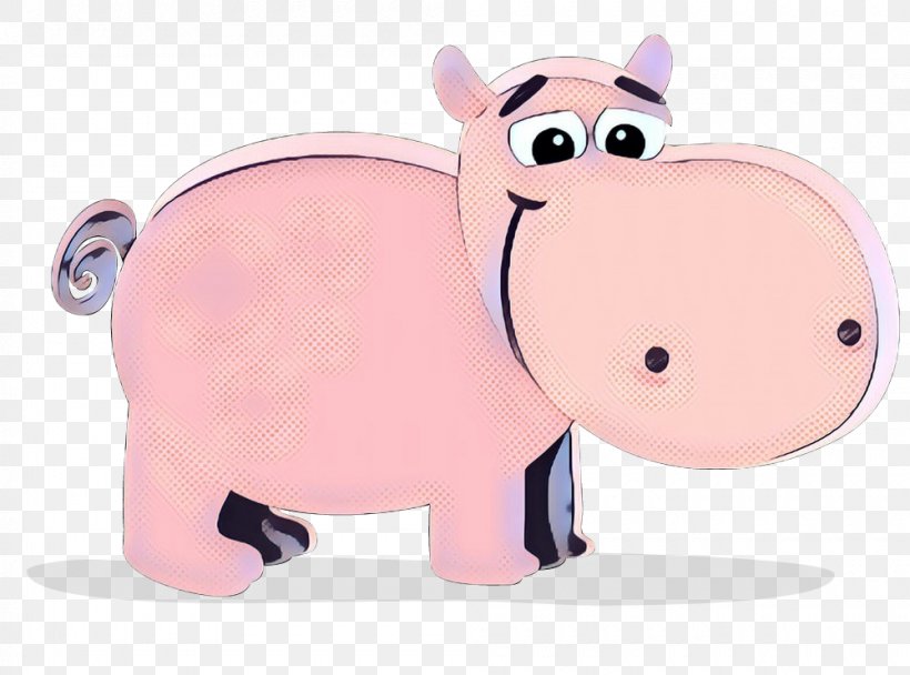 Pig Product Design Pink M Cartoon, PNG, 1000x742px, Pig, Animal Figure, Cartoon, Pink, Pink M Download Free
