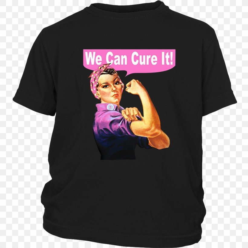 T-shirt We Can Do It! Rosie The Riveter Clothing, PNG, 1000x1000px, Tshirt, Active Shirt, Brand, Child, Clothing Download Free