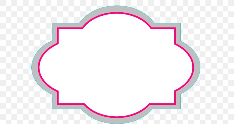 Borders And Frames Shape Decorative Arts Clip Art, PNG, 600x434px, Borders And Frames, Area, Decorative Arts, Free Content, Magenta Download Free