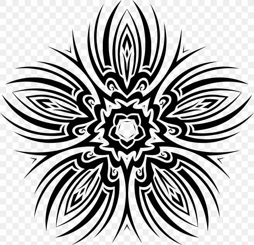 Flower Floral Design, PNG, 2322x2242px, Flower, Artwork, Black, Black And White, Drawing Download Free