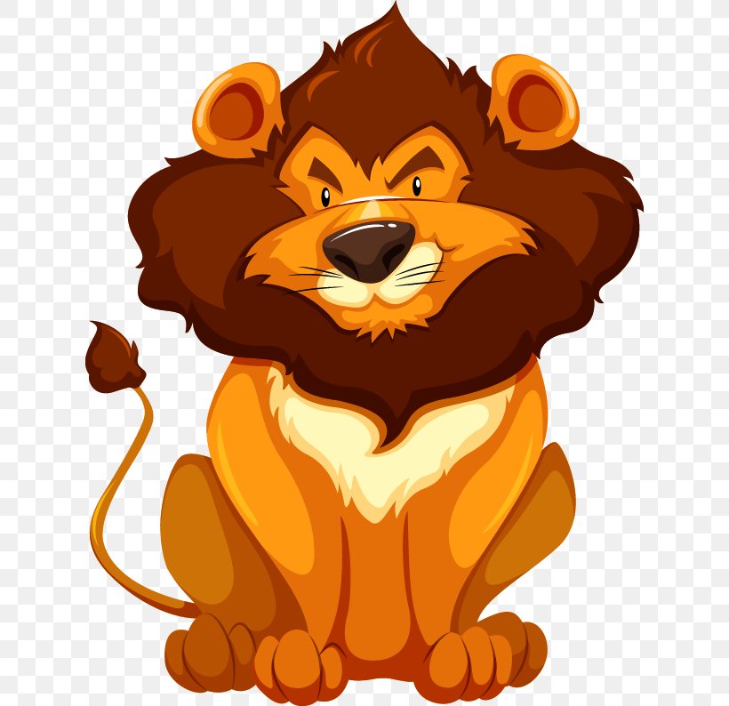 Lion Cartoon Illustration, PNG, 628x794px, Watercolor, Cartoon, Flower, Frame, Heart Download Free