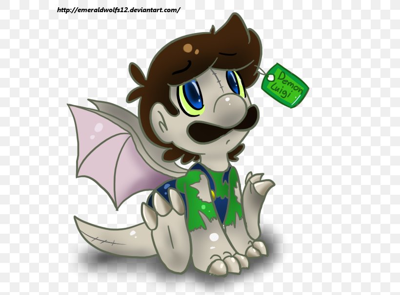 Mario & Luigi: Superstar Saga Mario Bros. Demon Art, PNG, 606x606px, Luigi, Art, Carnivoran, Cartoon, Cat Like Mammal Download Free