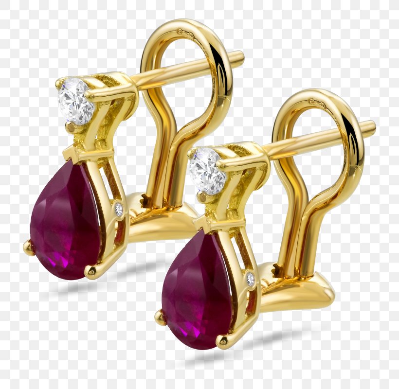 Ruby Earring Diamond Jewellery Colored Gold, PNG, 800x800px, Ruby, Amethyst, Body Jewellery, Body Jewelry, Brilliant Download Free