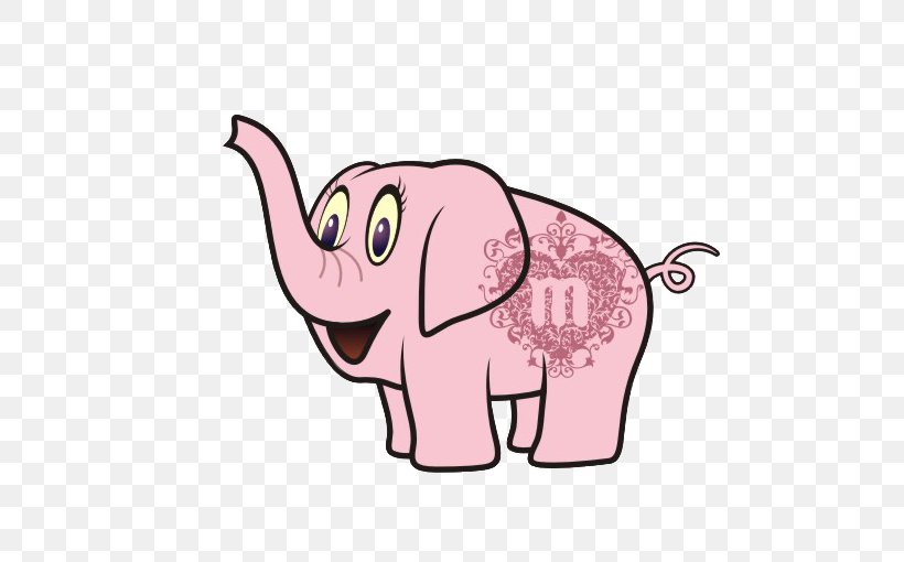 African Elephant Indian Elephant Cartoon Illustration, PNG, 567x510px, Watercolor, Cartoon, Flower, Frame, Heart Download Free