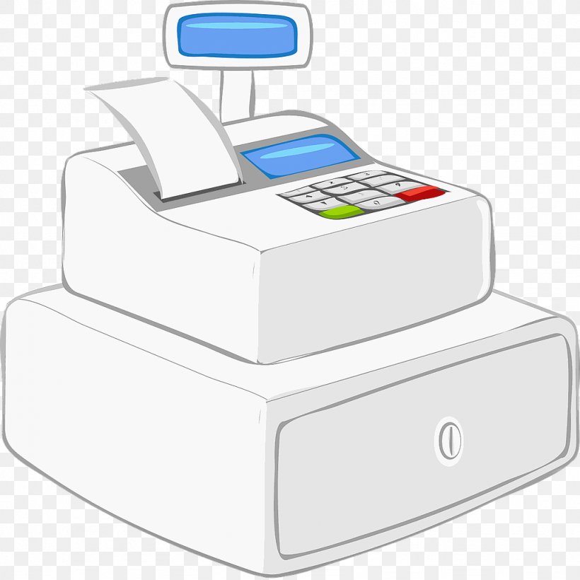 Cash Register Money Clip Art, PNG, 1024x1024px, Cash Register, Business, Cash, Cashier, Coin Download Free