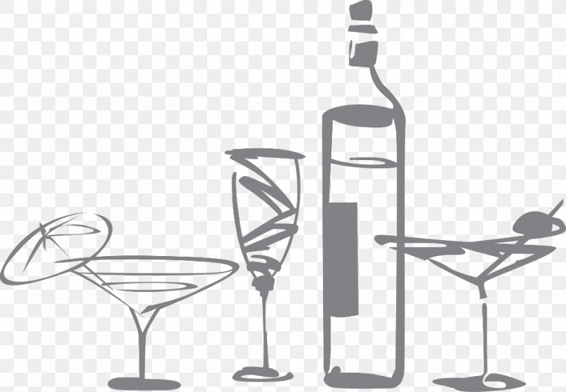 Wine Glass Cocktail Smoothie Non-alcoholic Mixed Drink Table, PNG, 960x666px, Wine Glass, Alcoholic Drink, Bartender, Black And White, Chair Download Free