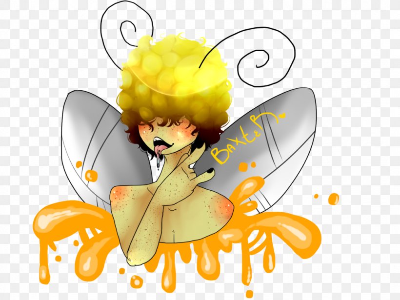 Honey Bee Fairy Clip Art, PNG, 1024x768px, Honey Bee, Art, Bee, Butterfly, Cartoon Download Free