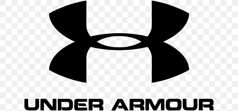Under Armour Brand House T-shirt Clothing Sportswear, PNG, 656x384px, Under Armour, Area, Black, Black And White, Brand Download Free