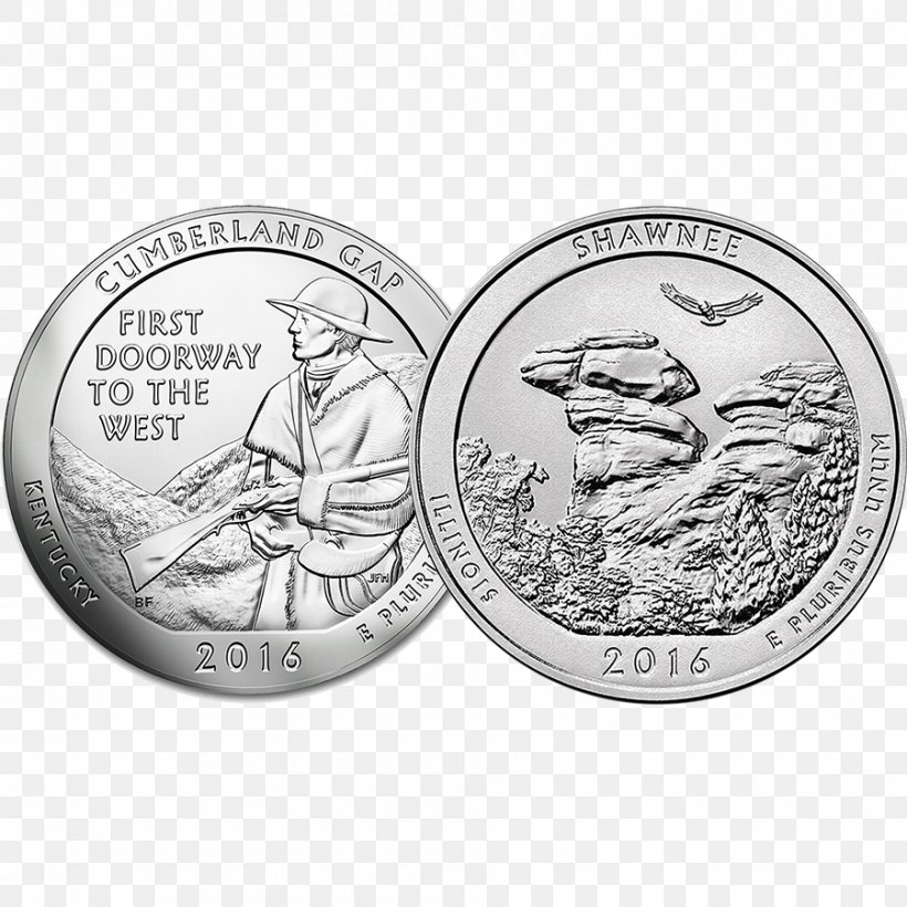 Coin Silver Shawnee National Forest Quarter Park, PNG, 900x900px, Coin, Cash, Currency, Metal, Mint Download Free