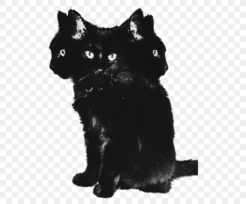 Black Cat Le Chat Noir Animal, PNG, 500x680px, Cat, Animal, Black, Black And White, Black Cat Download Free