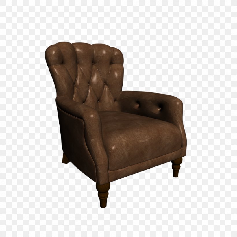 Club Chair Recliner Furniture Seat, PNG, 1000x1000px, Club Chair, Brown, Chair, Furniture, Halo Download Free
