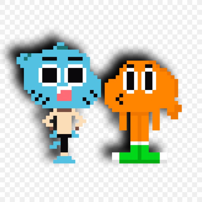 Gumball Watterson Pixel Art, PNG, 894x894px, Gumball Watterson, Amazing World Of Gumball, Art, Artist, Cartoon Download Free