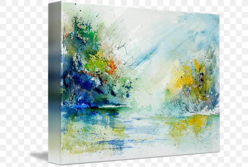 Watercolor Painting Gallery Wrap Acrylic Paint, PNG, 650x554px, Painting, Acrylic Paint, Acrylic Resin, Art, Artwork Download Free
