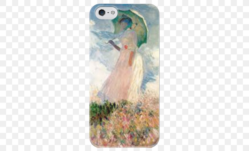 Woman With A Parasol, PNG, 500x500px, Woman With A Parasol Facing Left, Art, Canvas, Claude Monet, En Plein Air Download Free