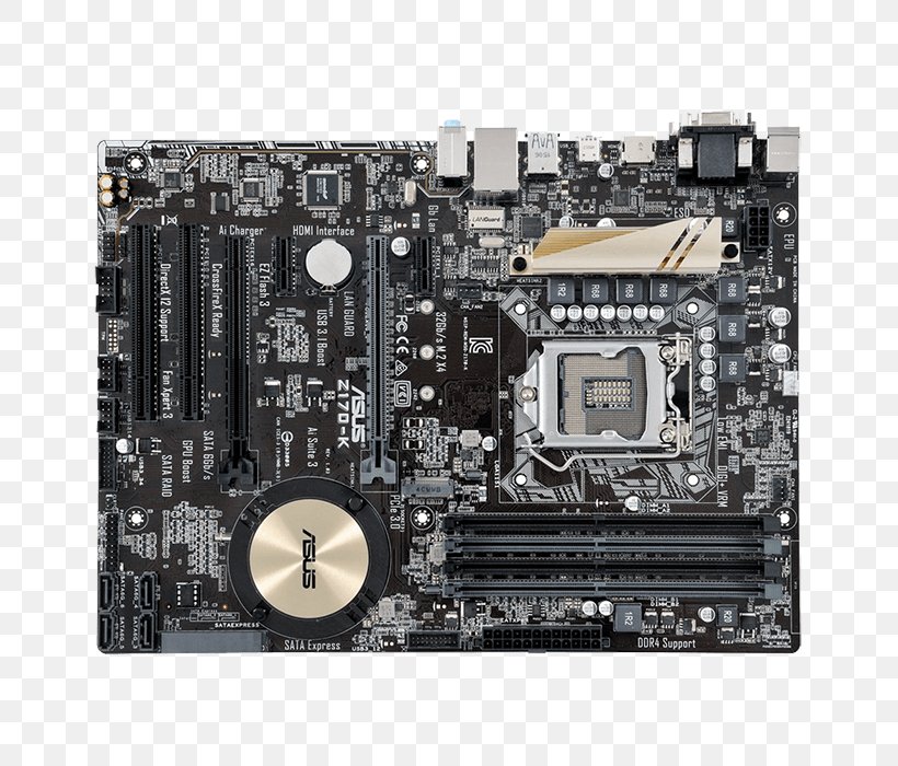 Z170 Premium Motherboard Z170-DELUXE LGA 1155 LGA 1151 ATX, PNG, 700x700px, Z170 Premium Motherboard Z170deluxe, Asrock, Asus, Atx, Computer Component Download Free