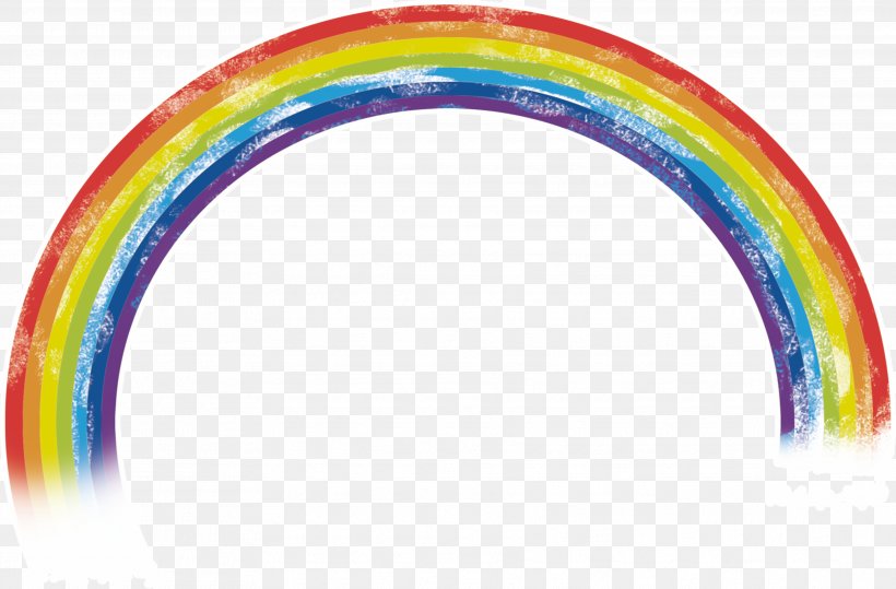 Rainbow Arc Circle, PNG, 3534x2323px, Rainbow, Arc, Area, Color, Purple Download Free