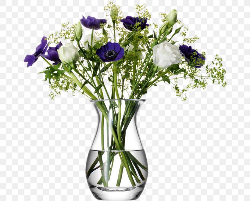 Vase Flower Bouquet Glass Cut Flowers, PNG, 670x659px, Vase, Anemone, Artificial Flower, Cut Flowers, Floral Design Download Free