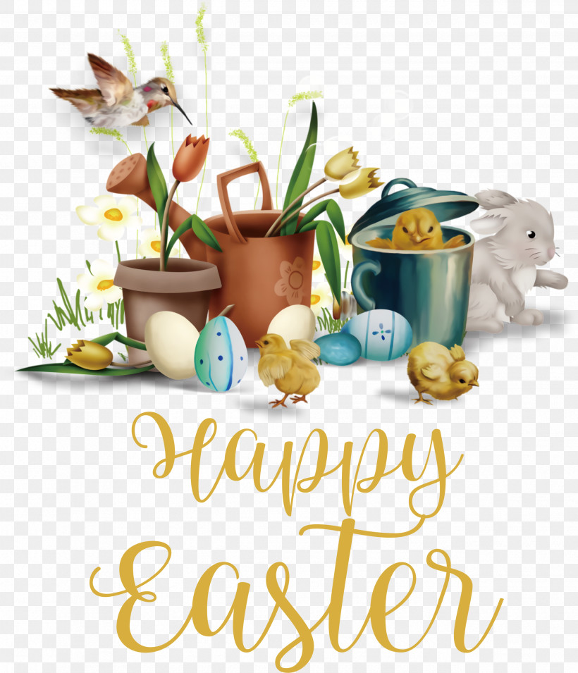 Happy Easter Chicken And Ducklings, PNG, 2575x3000px, Happy Easter, Chicken And Ducklings, Easter Basket, Easter Bunny, Easter Egg Download Free