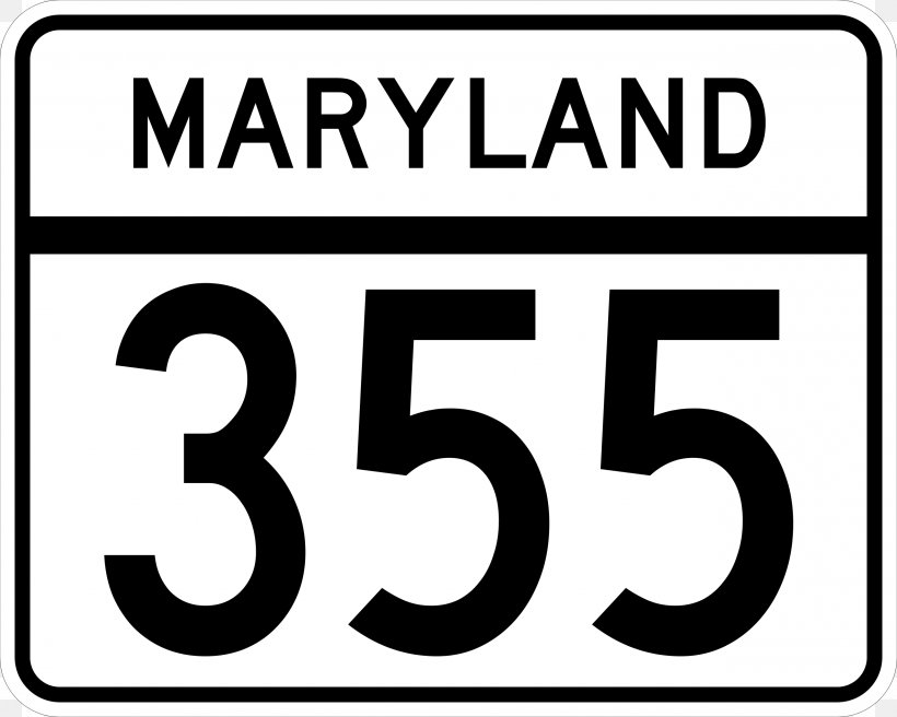 Maryland Route 355 Vehicle License Plates Clip Art Logo Number, PNG, 2560x2048px, Vehicle License Plates, Area, Black And White, Brand, Encyclopedia Download Free
