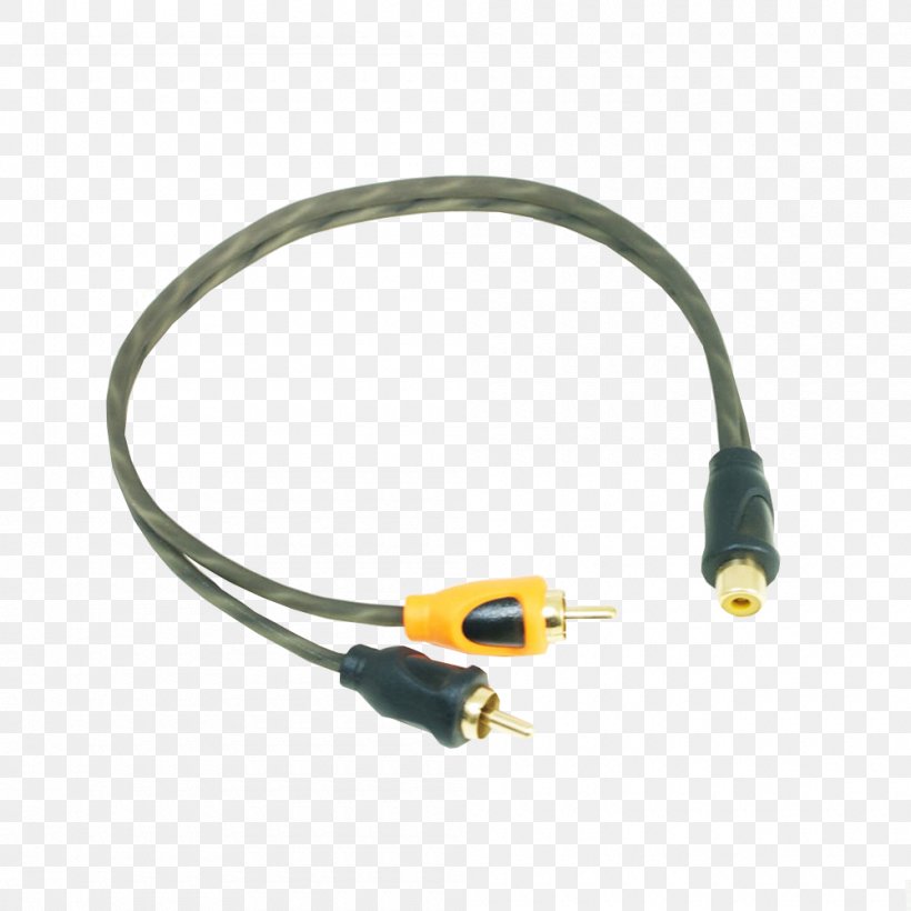 Serial Cable RCA Connector Coaxial Cable Electrical Cable Y-cable, PNG, 1000x1000px, Serial Cable, Audio Signal, Cable, Coaxial, Coaxial Cable Download Free