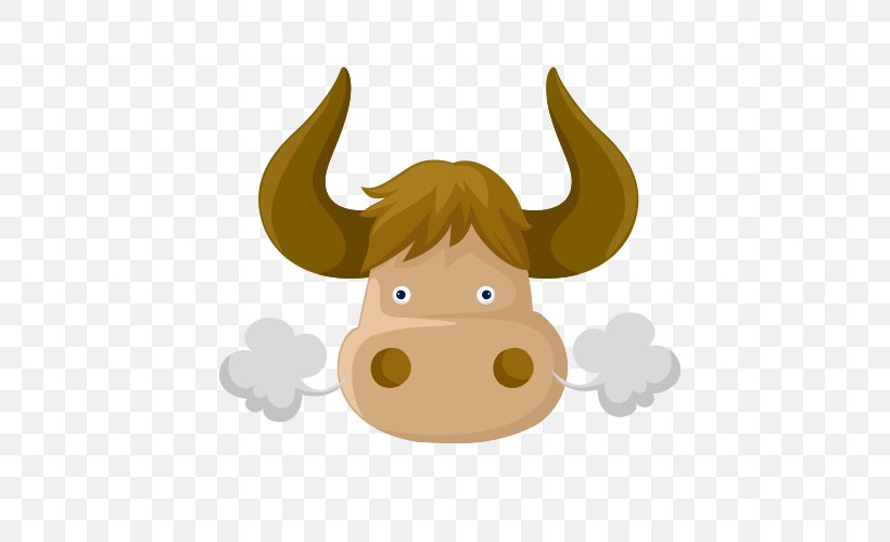 Zodiac Astrological Sign Cartoon Horoscope, PNG, 500x500px, Zodiac, Astrological Sign, Astrological Symbols, Cartoon, Cattle Like Mammal Download Free