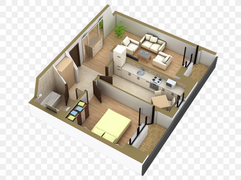 House Plan Square Foot 3D Floor Plan, PNG, 1000x750px, 3d Floor Plan, House Plan, Apartment, Architecture, Bathroom Download Free