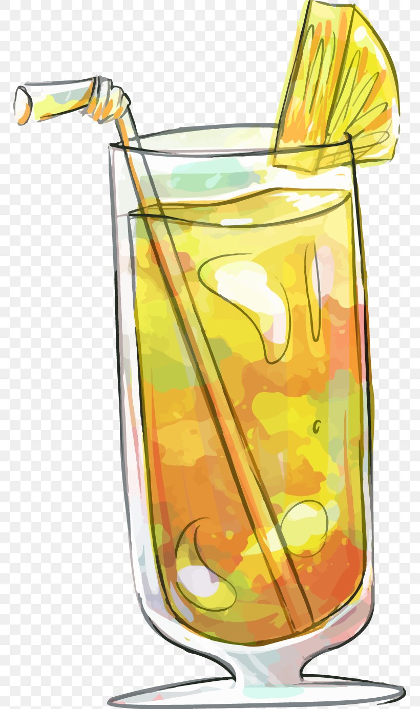 Lemon Juice Cocktail Drink, PNG, 767x1385px, Juice, Auglis, Cocktail, Colored Pencil, Drawing Download Free
