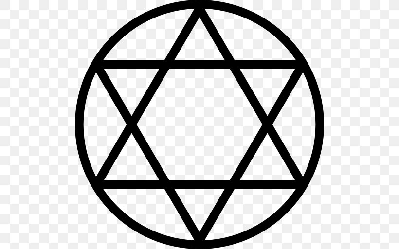 Seal Of Solomon Judaism Star Of David Hexagram, PNG, 512x512px, Seal Of Solomon, Amulet, Area, Black And White, Hexagram Download Free