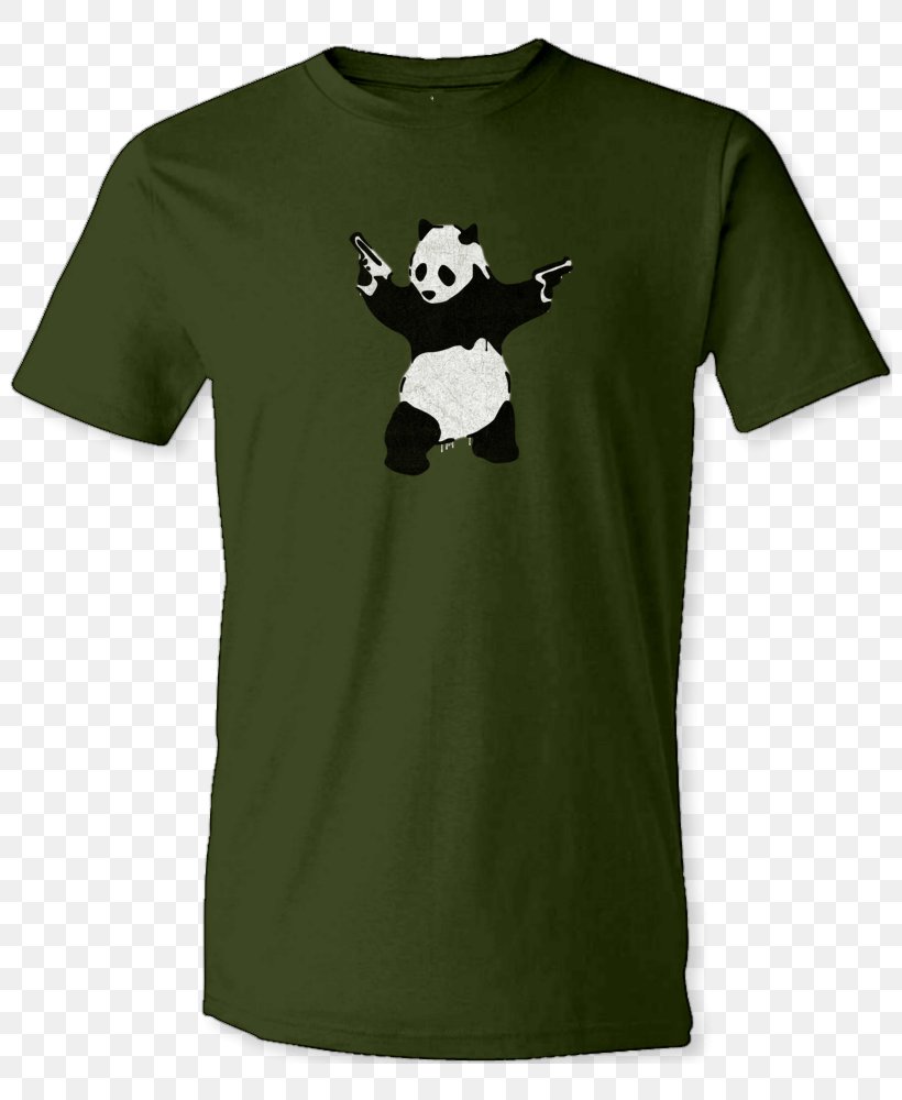 T-shirt Sleeve Polo Shirt Ralph Lauren Corporation, PNG, 820x1000px, Tshirt, Art, Banksy, Clothing, Green Download Free