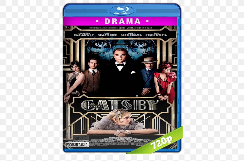 The Great Gatsby Jay Gatsby YouTube Film Poster, PNG, 542x542px, 3d Film, 2013, Great Gatsby, Cinema, F Scott Fitzgerald Download Free