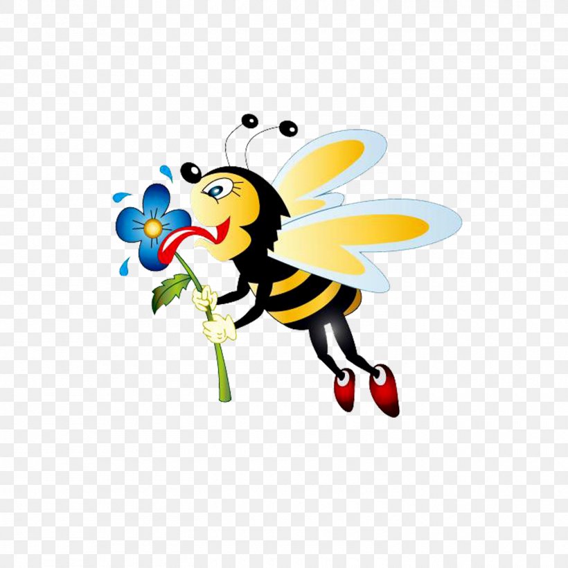 Worker Bee Honey Bee Bumblebee Clip Art, PNG, 1500x1500px, Bee, Art, Arthropod, Bumblebee, Butterfly Download Free