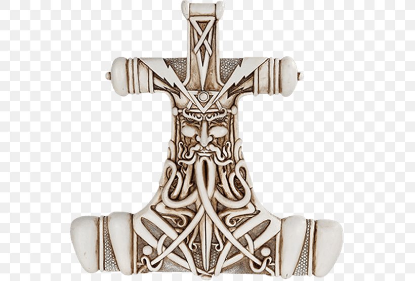 Hammer Of Thor Mjölnir Norse Mythology Thor: God Of Thunder, PNG, 555x555px, Thor, Bronze Sculpture, Cross, Crucifix, Hammer Download Free