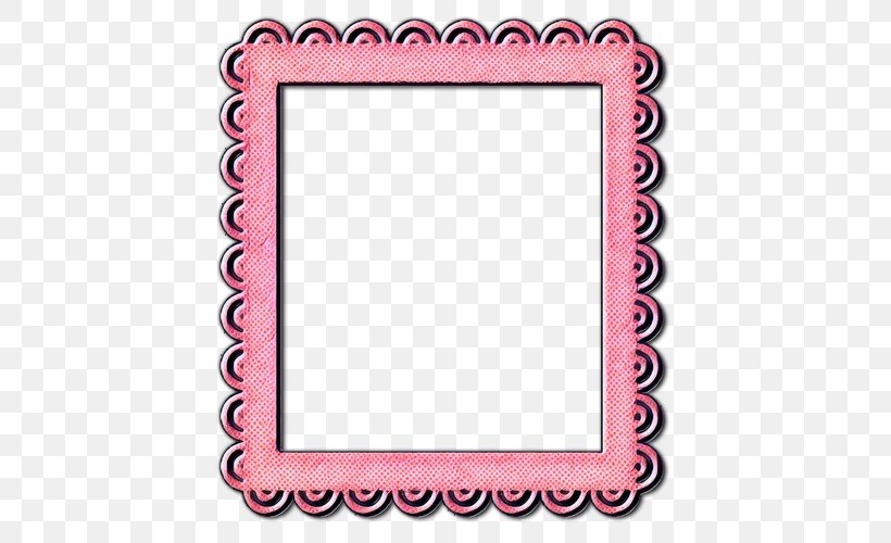 Picture Frame, PNG, 500x500px, Pop Art, Picture Frame, Pink, Rectangle, Retro Download Free